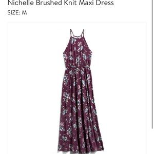 French Gray maxi dress- perfect condition